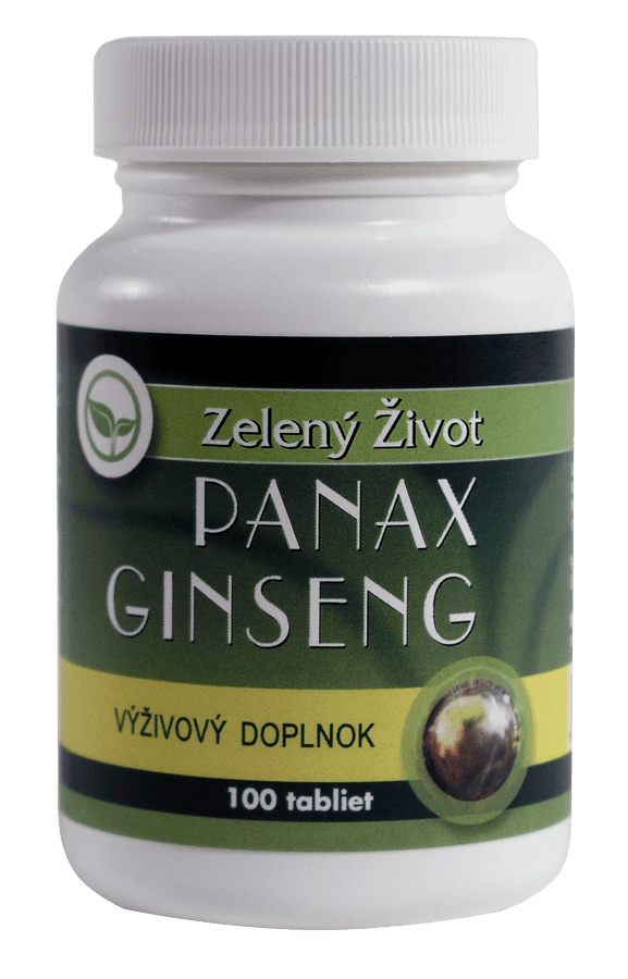 Žensen - Panax Ginseng tablety
