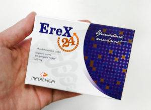 Erex 24 - balenie z predu