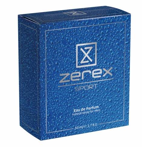 Pánsky parfum Zerex Sport - balenie